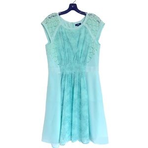 Jacob | Aqua Coloured Aline Party Dress